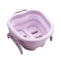 Eco friendly foldable foot spa massager foot basin